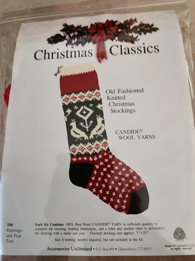 Christmas Stocking Knitting Kits The Knitting Enthusiast