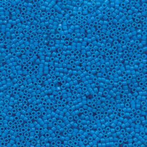 Capri Blue Miyuki Delica Beads