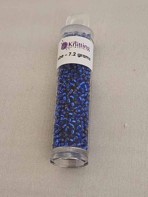 Miyuki Delica Beads - Silver Lined Cobalt - Image 2