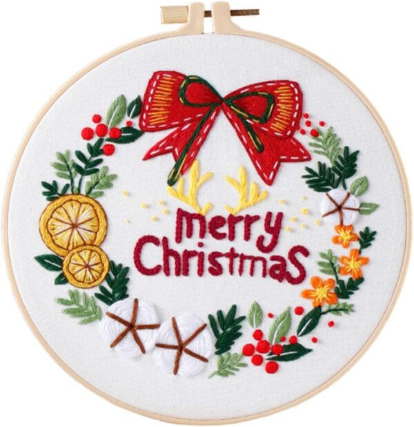 Christmas Embroidery Kit