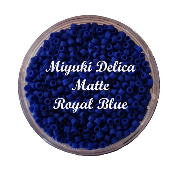 Miyuki Delica Seed Beads - Matte Finish - Image 3