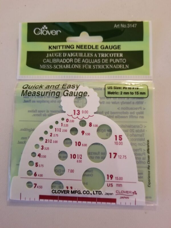 Knitting Needle Size Gauge - Image 2