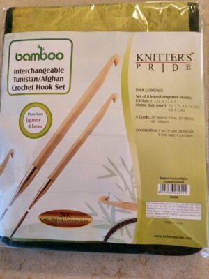 Bamboo Interchangeable Crochet Hook Set