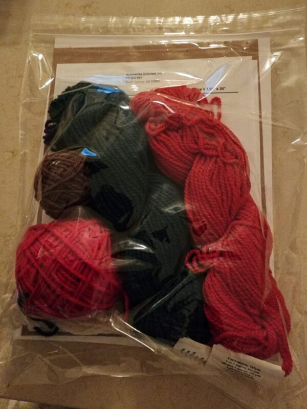 Christmas Stocking Knitting Kit - Holiday Bear - Image 3