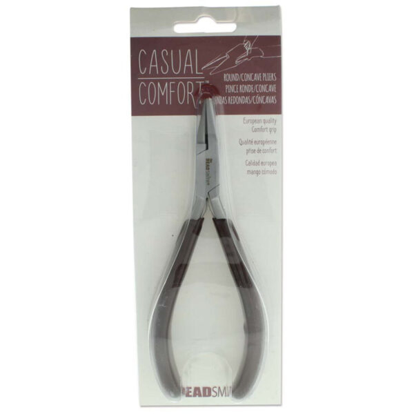 The Beadsmith Round Concave Pliers