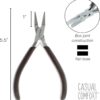The Beadsmith Flat Nose Pliers - Image 2