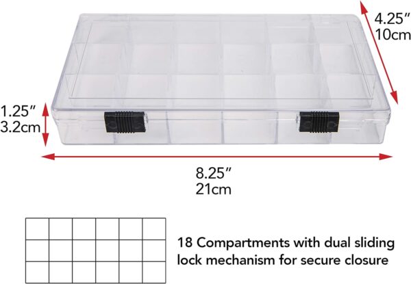 The Beadsmith Clear Organizer Box - Image 4