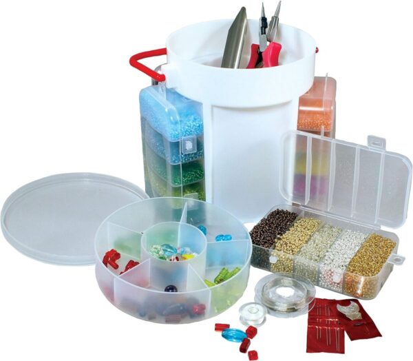 The Beadsmith Bead Caddy Portable Bead Set - Image 2