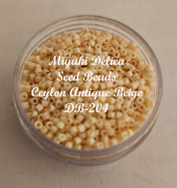 Miyuki Delica Beads - Ceylon Antique Beige