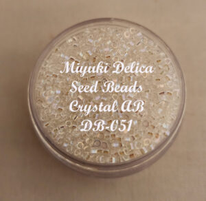 Miyuki Delica Beads - Crystal AB