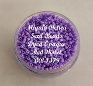 Miyuki Delica Beads - Dyed Opaque Red-Violet