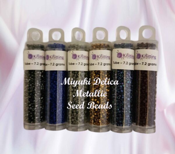 Miyuki Delica Metallic Seed Bead Bundle
