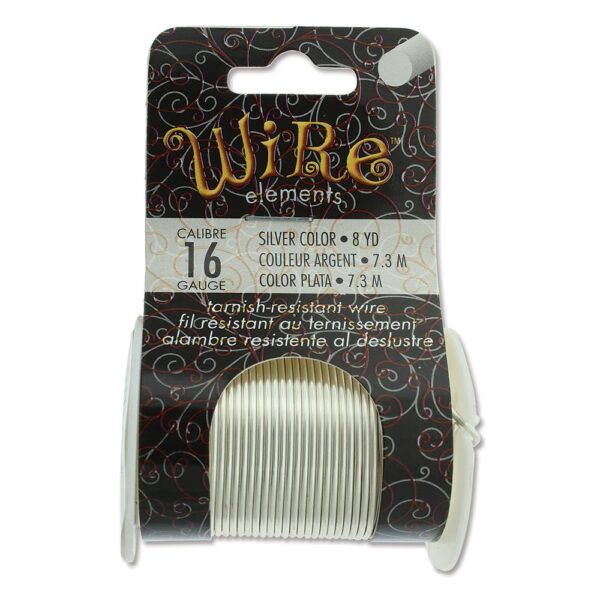 The Beadsmith Silver 16 Gauge Wire