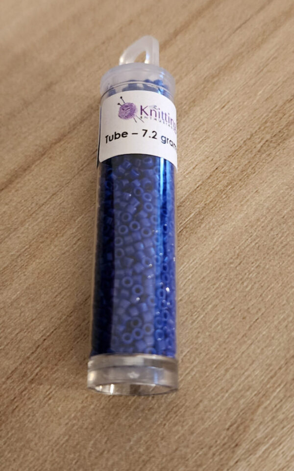 Miyuki Delica Beads - Opaque Colbalt - Image 2