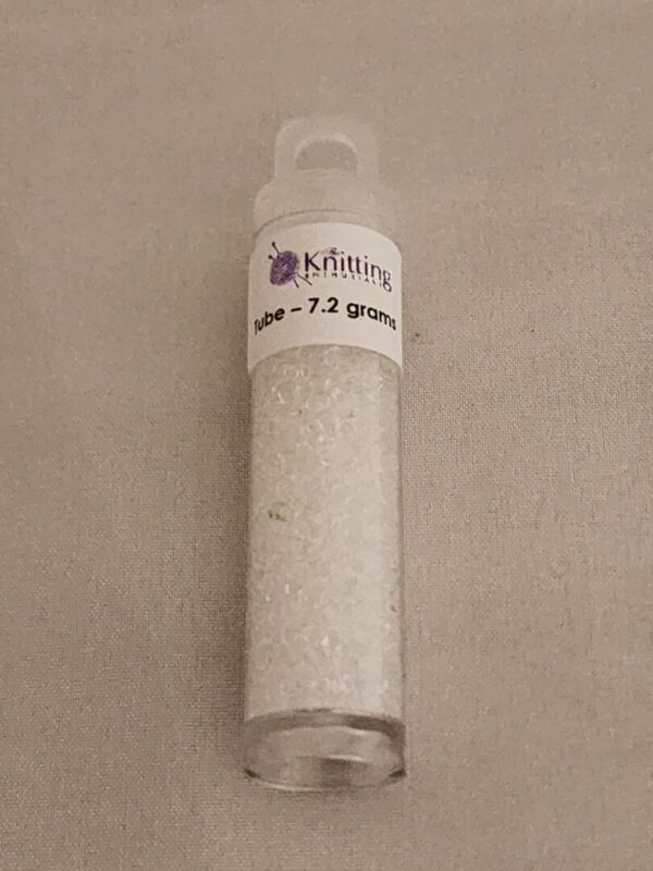 Miyuki Delica Beads - Transparent Crystal - Image 2