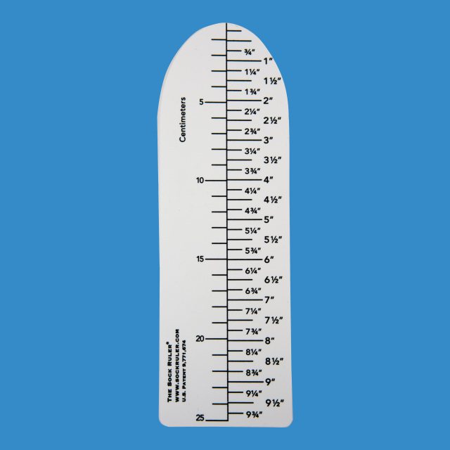 The Sock Ruler Adult Size...