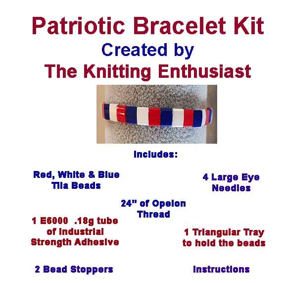 Patriotic DIY Tila Bead B...