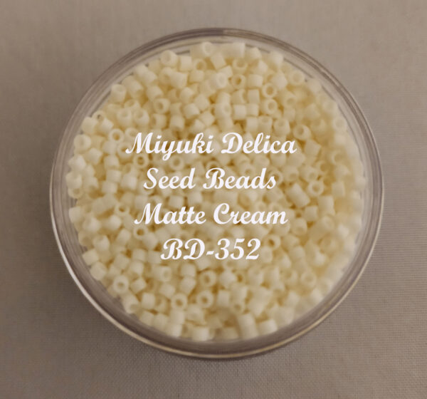 Miyuki Delica Matte Seed Beads - Image 3