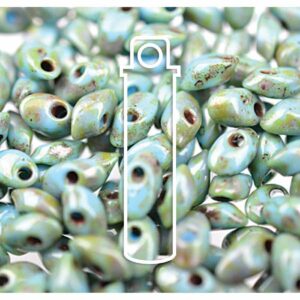 Long Magatama Beads 4x7mm