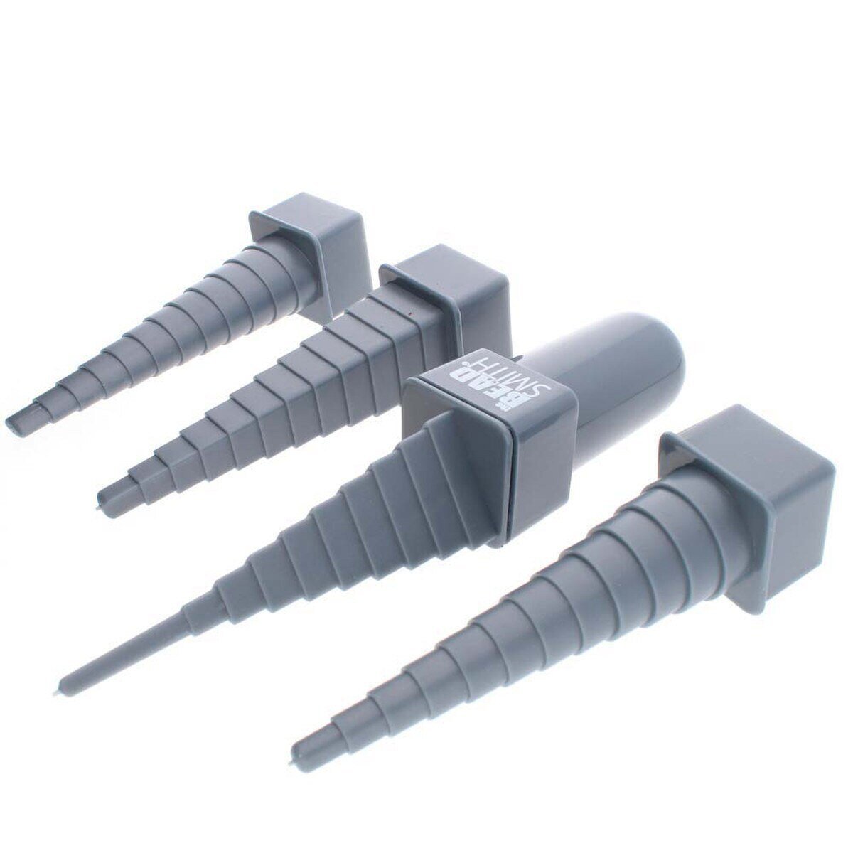 Four shaped mandrels